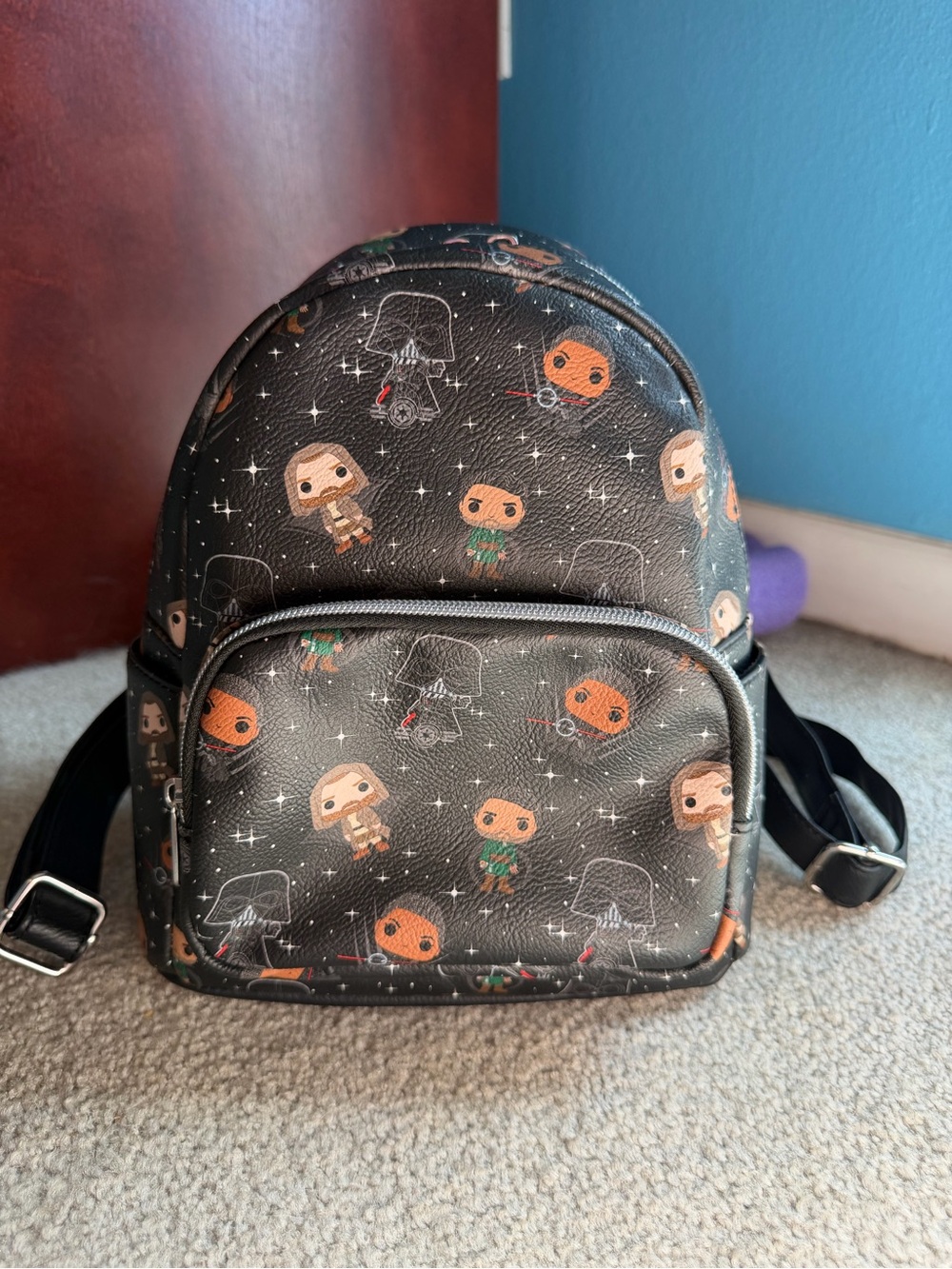 Loungefly x Star Wars Obi-Wan Kenobi Funko Pop! All-Over Print Mini Backpack
